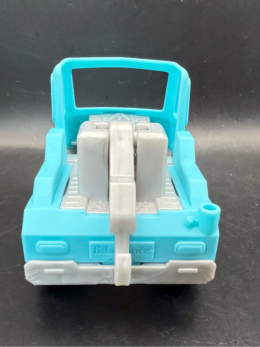 Fisher Price Little People Blue Tow Truck, Red Car, Female Tow Driver Lot Of 3